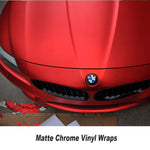 Metallic gloss Red RED Carbon Fiber matte Gloss Vinyl Film Car Wrap DIY Waterproof ( 30cm x 1.52m )