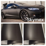 Brushed Black Car Vinyl Wrap Matte CHROME LIGHT BLACK, FROSTED BLACK glitter Car wrapping UK