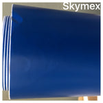 Matte Light BLUE Car Vinyl Wrap Film BLUE Carbon Fibre matte Gloss DIY Waterproof "30cm x 1.52m "