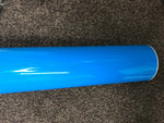 Matte Light BLUE Car Vinyl Wrap Film BLUE Carbon Fibre matte Gloss DIY Waterproof "30cm x 1.52m "
