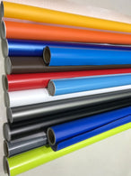 Silver Car vinyl wrap Sheet sticker film Metallic Matte Satin AirFree Auto Wrapping UK