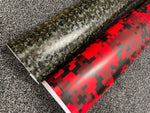 Digital Army Camo Car Vinyl Wrap CHECK CHEQUERED Car WRAPPING GRAPHIC sticker bomb Car Roof Matte