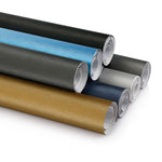 Silver Car Vinyl Wrap Film Brushed Aluminium Air Free Vehicle Auto wrapping sticker UK