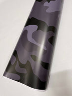 Light Black Camoutrage Large Triangle CAMOUFLAGE Car Vinyl Wrap Film DIY Waterproof Auto Motorcycle