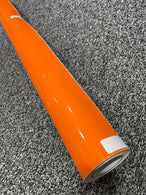 Car Vinyl Wrap Orange Matte Gloss Sheet Film Car Wrapping Film Sticker Air Free