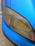 Car Vinyl wrap Headlight Car Tinting Perforated Mesh Film Fly-Eyes Tint Light