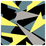 Light Black Camoutrage Large Triangle CAMOUFLAGE Car Vinyl Wrap Film DIY Waterproof Auto Motorcycle
