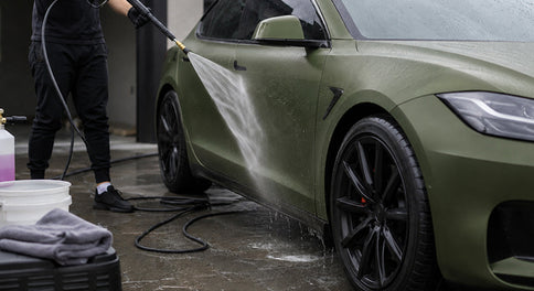 Is Pressure Washing Safe for Vinyl Wrap?