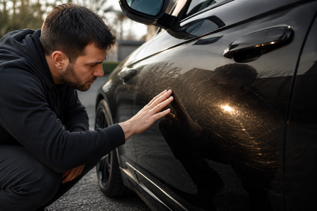 Is Black Vinyl Wrap More Likely to Show Scratches and Swirl Marks?