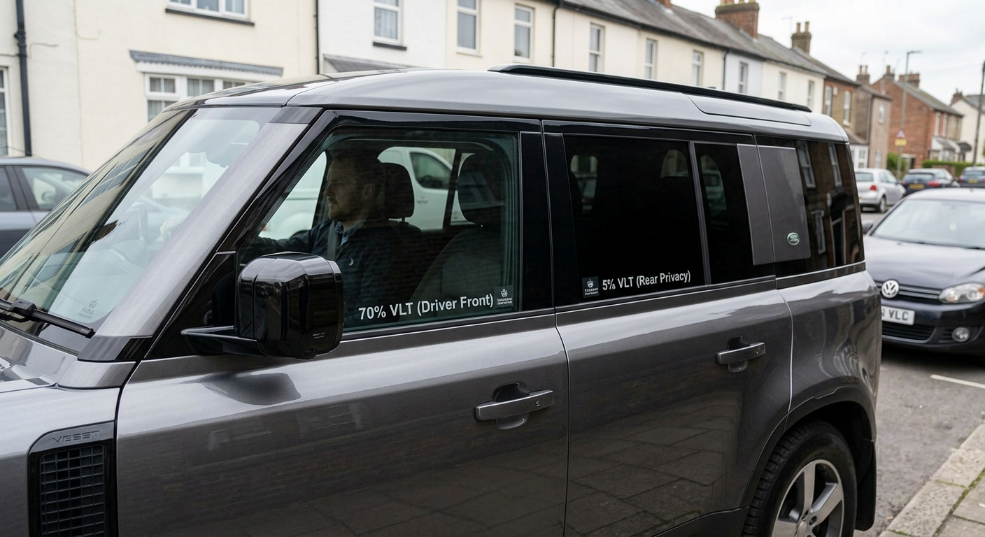 Window Tinting UK Law: What's the Legal Percentage?