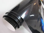 Car Vinyl Wrap Black Gloss Sheet Film Sticker 30cm x 1.52m "Air Free Bubble"