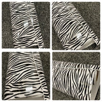 Zebra Texture Car Vinyl Wrap Film "Air Bubble Free" car wrapping sticker