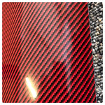 Vinyl Wrap 2D Carbon Fibre Sheet Film Sticker Car Wrapping 30cm x 1.52m