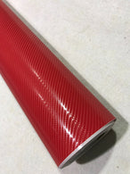 30CM x 1.52M 5DM Carbon Fibre Vinyl Wrap (Air/Bubble Free) Gloss car wrapping