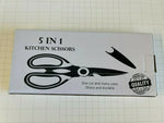 Scissors Kitchen 5 in 1 Shears Classy Heavy Modern Multi-Purpose Stainless Steel