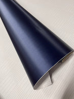 Car Vinyl Wrap Brushed Aluminium Air Bubble Free Vinyl wrapping Film BLUE Colour