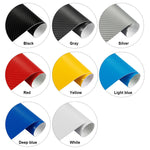 Vehicle vinyl wrap sticker film Colourful Ultra 4D Carbon fibre Car wrapping UK