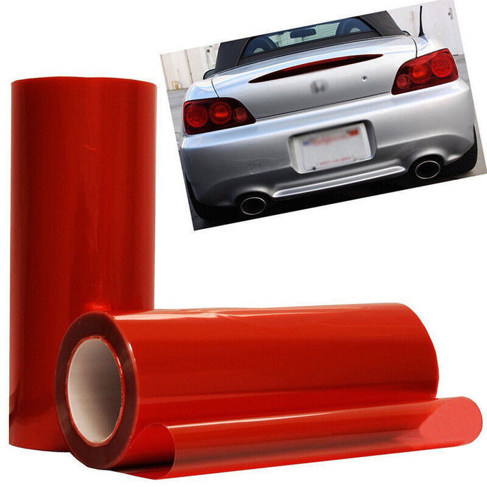 Green Car Light film Vinyl Wrap Headlight Taillight Transparent Different Colours Tint