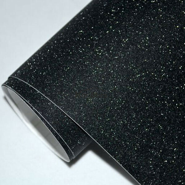 FROSTED BLACK Car Vinyl Wrap Matte CHROME LIGHT BLACK, FROSTED BLACK  glitter  Car wrapping UK