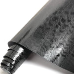 WHITE Snake Skin Crocodile Snake Skin Car Vinyl Wrap Film Black White Gold - Air Free Bubble