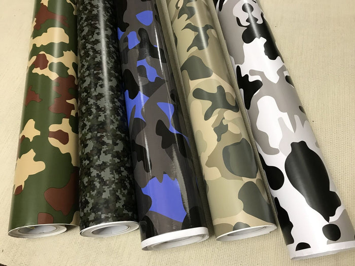 Desert CAMO  Car Vinyl Wrap Sticker Film Large Triangle CAMOUFLAGE DIY Auto 30cm x 1.52m Camo