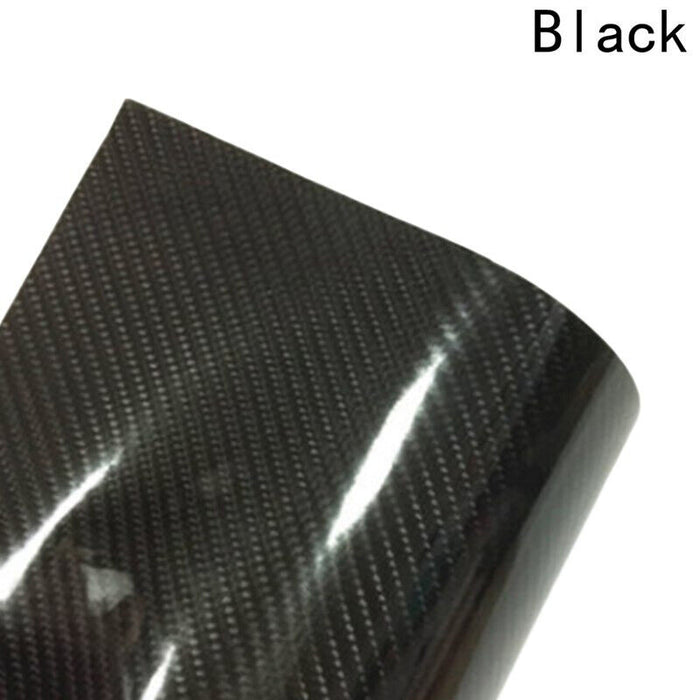 Car vinyl wrap film 3D 4D 7 BLACK Carbon Fibre Auto Motorcycle ( 30cm x 1.52m )