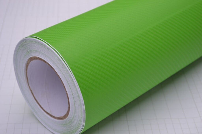 4D, 3D Carbon Fibre Vinyl Car Wrap Sticker Various Colour: 30cm x 1.52m