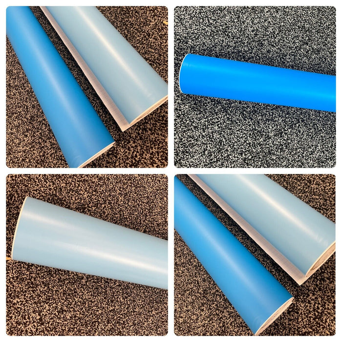 Light BLUE Matte  Car Vinyl Wrap Sheet MATTE Car Wrapping Sticker Film paint protection