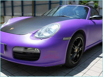 Purple *Matte Finish Vinyl Car Wrap Black Blue Red Yellow Green White Air Bubble Free*