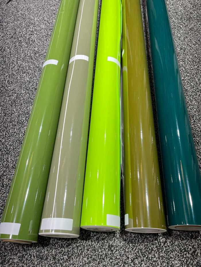 Super gloss Bright Apple Green Car Vinyl Wrap Sheet Film Wrapping Air Bubble Free' wrapping UK