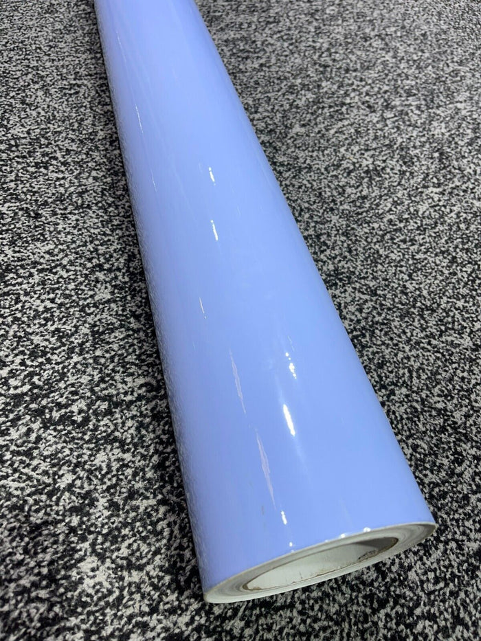 Vehicle Vinyl Wrap Super Gloss Blue Sticker Decal Film Air Free Car wrapping UK