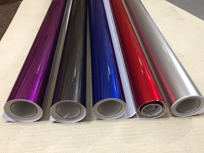 Car Vinyl Wrap Auroral Metallic Gloss Wrapping Film Sticker Air Free Bubble