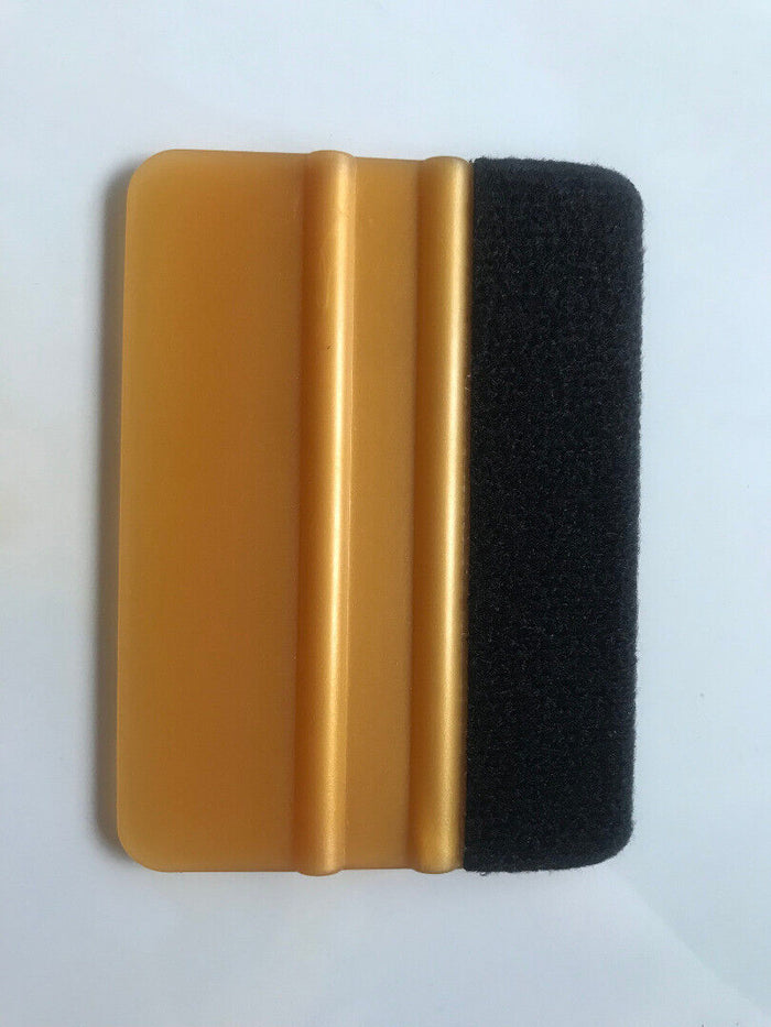 1x Vinyl Application Pro Felt Edge Squeegee carbon Fibres Vinyl Wrapping Matte.