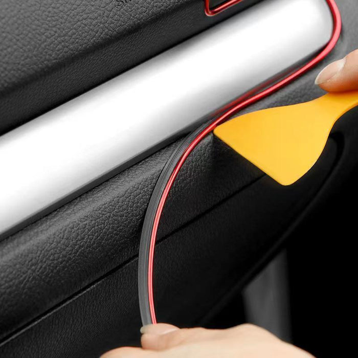 FLEXIBLE TRIM FOR CAR VEHICLE INTERIOR EXTERIOR MOULDING STRIP DECORATIVE 5m*