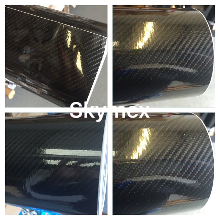 5 Diagonal Carbon Fibre Vinyl Wrap Sheet Sticker Vehicle Auto wrapping film