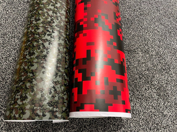 Urban Vinyl wrap car wrapping Camo sticker bomb Air Bubble Free Graphic film