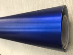 Car Vinyl Wrap Brushed Aluminium Air Bubble Free Vinyl wrapping Film BLUE Colour