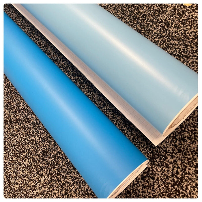 Light BLUE Matte  Car Vinyl Wrap Sheet MATTE Car Wrapping Sticker Film paint protection