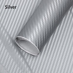 4D, 3D Carbon Fibre Vinyl Car Wrap Sticker Various Colour: 30cm x 1.52m