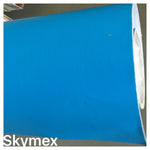 Blue MATTE Vinyl Wrap Bedrooms Furniture Vinyl Wrap KITCHEN Cabinet Air Bubble Free