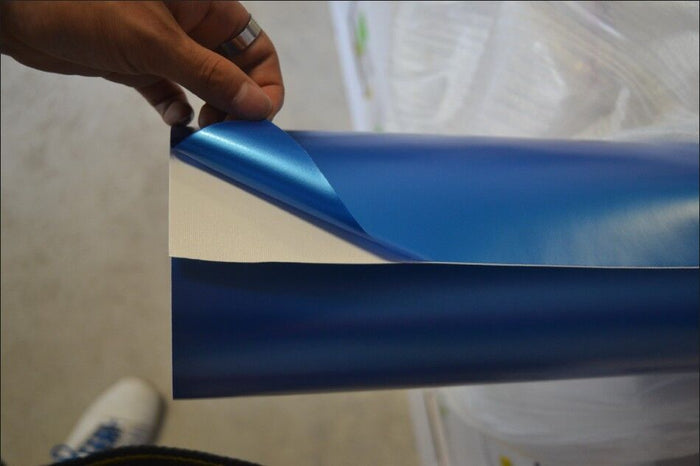 Blue Car Vinyl Car Wrap Matte - Air Free Bubble- Car vinyl wrapping Sticker film