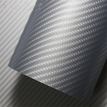 Dark Grey 4D:Carbon Fibre Car Vinyl Wrap Sticker Sheet Film Vehicle Auto Air Free Wrapping