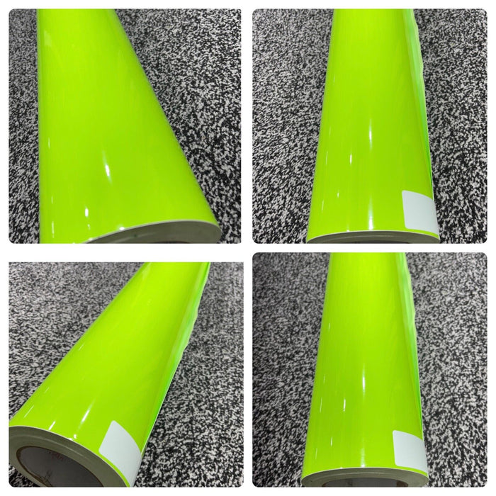 Super gloss Bright Apple Green Car Vinyl Wrap Sheet Film Wrapping Air Bubble Free' wrapping UK