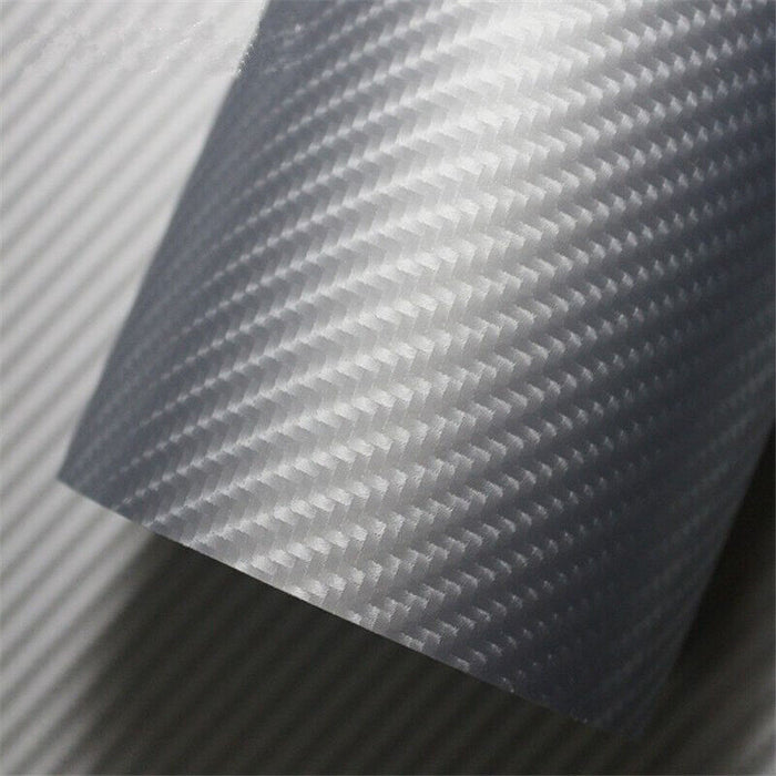 4D:Carbon Fibre Car Vinyl Wrap Sticker Sheet Film Vehicle Auto Air Free Wrapping