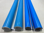 BLUE gloss BLUE Carbon Fibre matte Gloss Vinyl Film Car Wrap DIY Waterproof 30cm x 1.52m