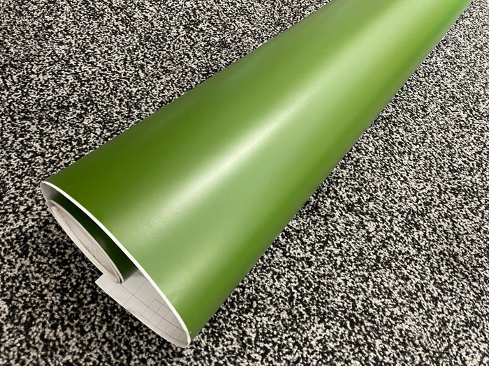 Car Vinyl wrap Matte Army Satin Glitter Green Car wrapping Sheet film Sticker