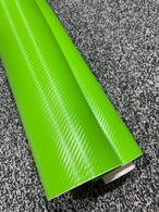 3D-Carbon-Fiber-Vinyl-Car-Wrap-Sheet-Roll-Film-Car-stickers-Decals-Vehicle-GREEN