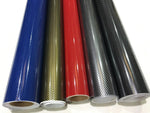 5 Carbon Black  Car Vinyl Wrap 2D Carbon Fibre Sheet Film Sticker Car Wrap Air bubble free gloss