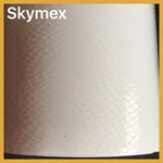 White Crocodile Skin  Car Vinyl wrap -Crocodile Snake Skin -Steker Film Gloss Self Adhesive air free