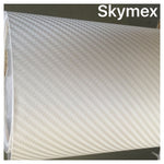 NEW 4D Carbon Fibre Vinyl Wrap Sticker Sheet Film -Looks Like Real Carbon Fibre